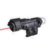 Metal MWL C1+ Aiming Laser Sight Box(with IR+Red/Green/Blue Laser+IR Fill Light+220 Lumens LED Flashlight), & Dual Wire Modular Remote Pressure Switch(SF+2.5 Plug) Combo view 2