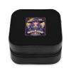 Dark Academia Tarot Card Sun Moon Crystals Witch Jewelry Box PU Leather Display Storage Box Portable Travel Jewelry Organizer Case for Necklaces Rings view 1