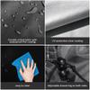 TwirlTide Waterproof Foosball Table Cover Folding Soccer Table Cover Dustproof Cover Moisture Resistant Rectangular Furniture ion Case Durable Oxford Billiard Soccer Table Cover Game Table Cove view 2
