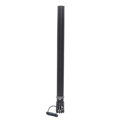EI viento Windsurfing SDM mast Extension with Stainless Steel SDM Ring, 45cm Black, for Windsurfing