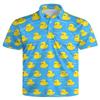 GDEVIG Mens Funny Polo Shirts, Duck Golf Shirts Short Sleeve, Moisture Wicking Quick-Dry Business Casual Shirt for Men view 1