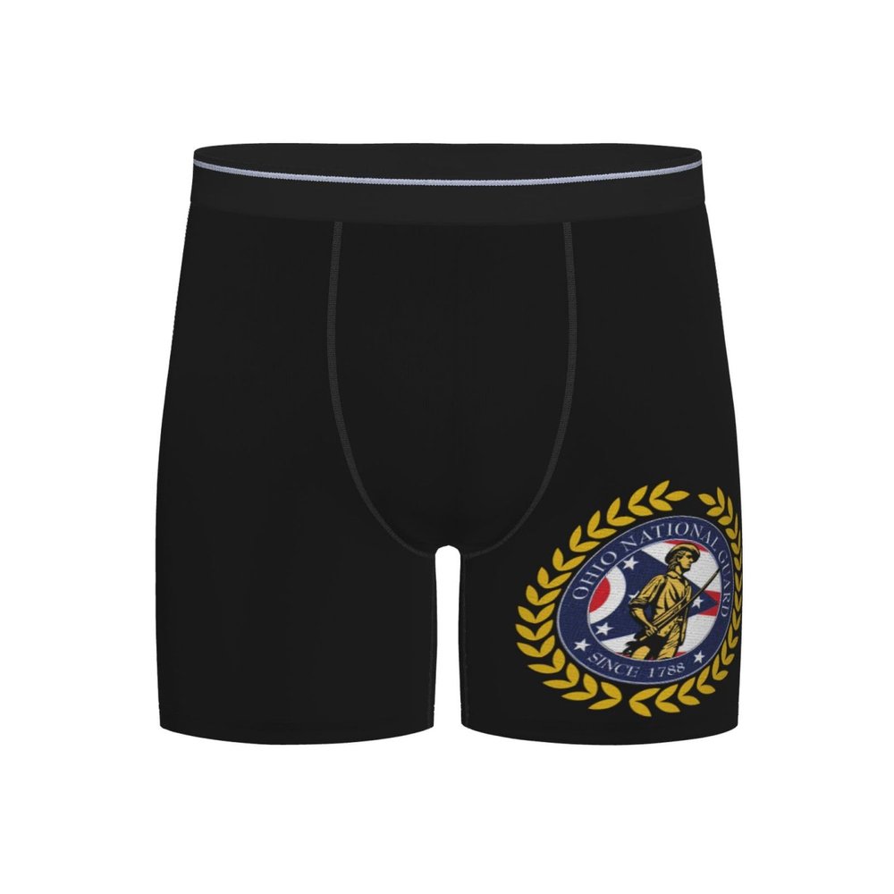 WOLEN Ohio National Guard Men's Underwear Men's Briefs Black