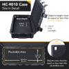 Lykus HC-9010 Long Waterproof Hard Case with Customizable Foam Insert and Wheels, Interior Size 34.17x13.19x5.12 in, Suitable for long items view 3