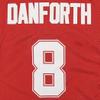 Basketball Jersey for Mens Wildcats High School Shirt 14 Troy Bolton Jersey 8 Chad Danforth Stitched Jersey Red/White S-3XL (US, Alpha, Large, Regular, Regular, 8 Red) view 3