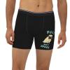 NJHGHHRT Pugs Not Drugs Men's Underwear Boxer Briefs Black view 2