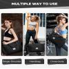 Gym Bag for Women Men Duffle Bags for Travel with Shoe Compartment Shoulder Weekender Overnight Carry on Tote Bags for Airplane Beach Bag Workout Yoga Sport Swimming Black view 3