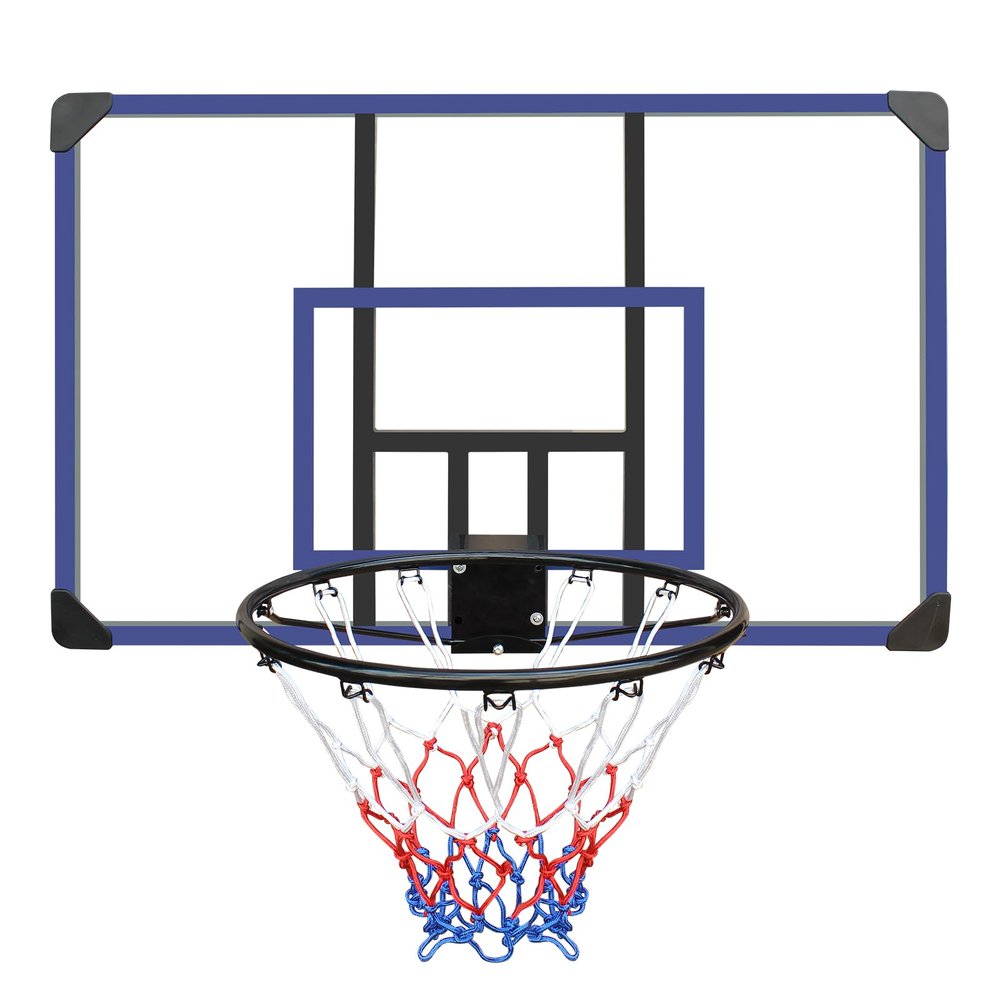Basketball Hoop Outdoor 54-Inch Wall-Mounted Basketball Hoop - Durable, All-Weather, Indoor/Outdoor Use