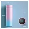 Gradient Color Display Temperature Cup Outdoors Sports Bottle Stainless Steel Water Bottle 500ML (Color : 4) (3) view 2