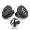 10 Inch Wheel 24V 500W Dual Drive Motor Kit 4.10-4 Off-road Tire 2WD Joystick For Trolley Cart Bike (R J, Max speed 4kph) view 1