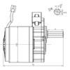 10 Inch Wheel 24V 500W Dual Drive Motor Kit 4.10-4 Off-road Tire 2WD Joystick For Trolley Cart Bike (R J, Max speed 4kph) view 3