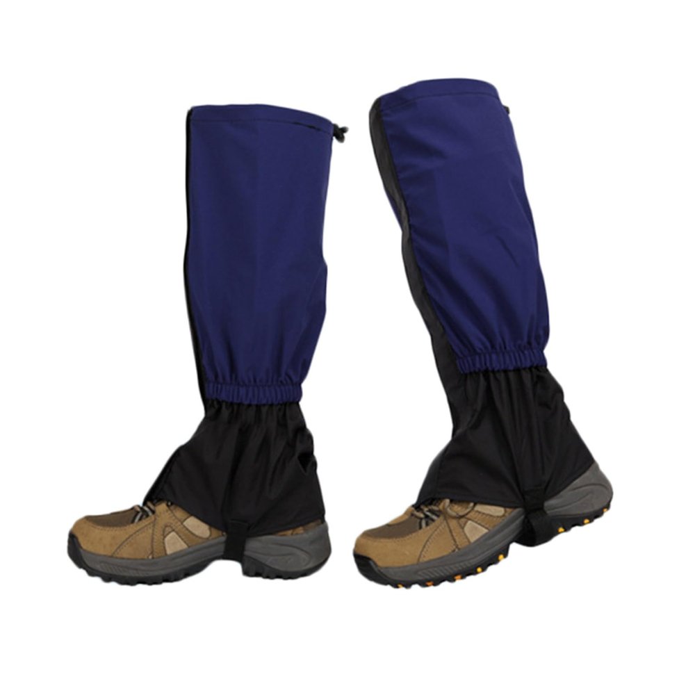 LYHXYLFT Hiking Gaiters,Snow Leggings Gaiter,Hook Loop Design for Easy Off, Unisex,for Walking Mountain Climbing Cycling Gardening Outdoor Research(Purple)