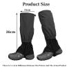LYHXYLFT Hiking Gaiters,Snow Leggings Gaiter,Hook Loop Design for Easy Off, Unisex,for Walking Mountain Climbing Cycling Gardening Outdoor Research(Purple) view 2