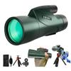 Gosky 12x55 Monocular Telescope and Gosky HD Spotting Scope 20-60x80 with Tripod and Smartphone Adapter, BAK 4 Prism Spotter Scopes for Bird Watching Target Shooting Hunting Wildlife Scenery Travel view 3