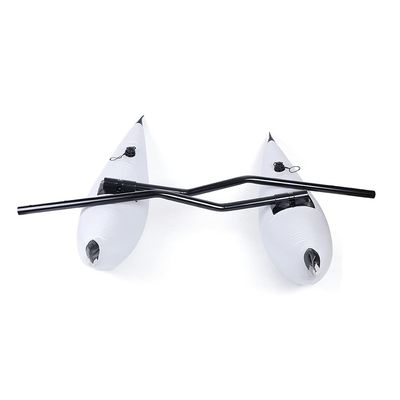 GEYOPMID Kayak Stabilizers, Kayak Canoe Outrigger Stabilizer PVC Inflatable Pontoon Fishing Float Tube Kit Kayak Outrigger Applicable People Adult Boat Stabilizer for Kayaks, Canoes, Boats