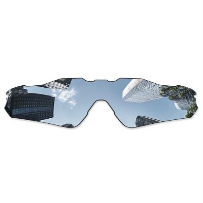 Combine8 (Youth Fit) Ploarized Replacement Lenses for Oakley Radar EV XS Path OJ9001 Sunglasses - Silver Titanium