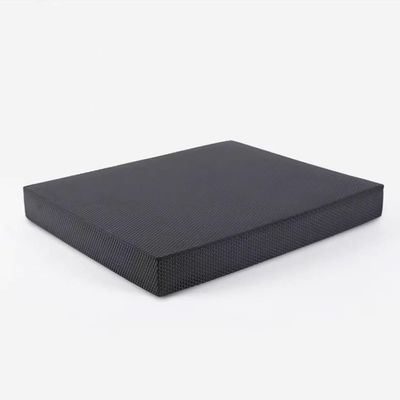LNGCLTEZ Yoga Knee Pad Foam Balance Pad Physical Therapy Core Balance Disc Extra Thick Non-Slip Exercise Floor Mat for Gym Fitness Stretching Pilate,50406cm,Black