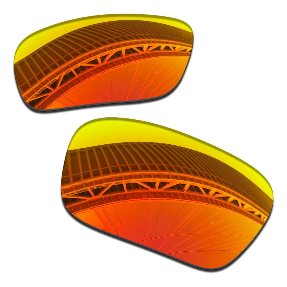 LenzProse 1.5MM Polarized Replacement Lenses for Oakley Fuel Cell OO9096 60mm Sunglasses, Anti-Scratch | Perfectly Fit