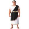Aislor Mens Ancient Greek God Halloween Cosplay Armor Soldier Role Play Medieval Knight Warrior Cosplay Costume Black Large view 1