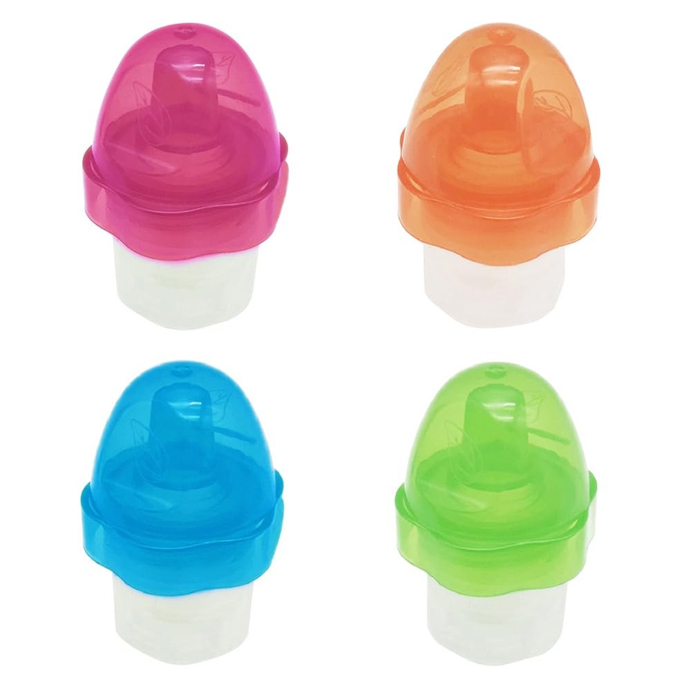 28 mm Push Pull Replacement Caps, 4pcs Leak-Proof Water Bottle Cap for 28 mm Water Bottle Sports Cap, Reusable Colorful Plastic Soda Twisted Water Bottle Lid Top