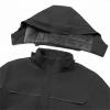 Mens Winter Mountain Snow Jacket Waterproof Warm Winbreaker 2024 Ski Hiking Camping Rain Jackets with Detachable Hood Black view 3