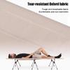 WDFYJ Extra-Wide Camping Cot, Upgrade Sturdy Camping Bed, Cots for Sleeping Support 300lb, Portable Cot with Carry Bag Ultralight Backpacking Cot for Travel(Beige) view 4