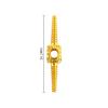 Sanmum 5 Pieces Bicycle Internal Cable Routing Tool, Brake Hose Connector, Cycling Bike Cable Guide for Bicycle Frame Shift (Gold) view 2