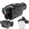 SKIOVEMI Head & Helmet Mounted Night Vision monocular, 4K HD Infrared Digital Night Vision Goggle with Photo and Video Shooting for Camping Travel view 1