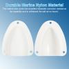 PATIKIL 3" Nylon Marine Wire Cable Vent Cover, 1 Pcs Plastic Clam-Shell Vent Cap with Installation Screws for Boat Yacht, White view 3