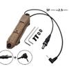 Tactical Pressure Switch Button Remote Dual Function Tail for PEQ-15 DBAL-A2 (Brown) view 4