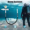 Kllkmmws Paintball SCBA Fill Station Charging Adapter 60cm Microbore Hose 4500PSI view 4