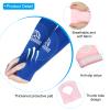 PATIKIL Volleyball Arm Sleeves Knee Pads Set, 4 Pairs Passing Forearm Knee Sleeve with Protection Pads Thumbhole Volleyball Arm Pad for Teenagers Men Women, (5.7-inch/5.5-inch Pink) view 3