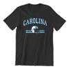 Carolina City Football Shirts Show Your Team Spirit with Short Sleeve Fan Shirt for Men T-Shirt, S, Black view 1
