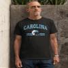 Carolina City Football Shirts Show Your Team Spirit with Short Sleeve Fan Shirt for Men T-Shirt, S, Black view 3