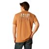 ARIAT Men's Horizon Oasis T-Shirt, Chipmunk, 3X-Large view 1