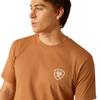 ARIAT Men's Horizon Oasis T-Shirt, Chipmunk, 3X-Large view 4