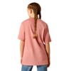 ARIAT Girls Mini Cow Squad T-Shirt, Dusty Rose, X-Large view 2