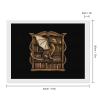 World Full Bookworms Be A Book Dragon-1 Diamond Painting Adults Round Diamonds Pictures Crafts Kits for Home Wall Decoration 12"x16" view 2