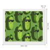 Cute Pickle Printed Diamond Painting Adults Round Diamonds Pictures Crafts Kits for Home Wall Decoration 16"x20" view 2