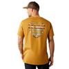 ARIAT Men's Serape Seal T-Shirt, Harvest Gold, XX-Large view 2