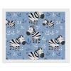 Cartoon Zebra Print Diamond Painting Adults Round Diamonds Pictures Crafts Kits for Home Wall Decoration 16"x20" view 1