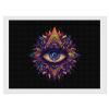 Third Eyeball Goth Eye Spiritual Diamond Painting Adults Round Diamonds Pictures Crafts Kits for Home Wall Decoration 12"x16" view 1