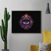 Third Eyeball Goth Eye Spiritual Diamond Painting Adults Round Diamonds Pictures Crafts Kits for Home Wall Decoration 12"x16" view 4