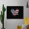American Flag Family Freedom Diamond Painting Adults Round Diamonds Pictures Crafts Kits for Home Wall Decoration 12"x16" view 4