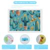 Southwest Turquoise Cactus Diamond Painting Adults Round Diamonds Pictures Crafts Kits for Home Wall Decoration 8"x12" view 3