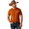ARIAT Men's Buffalo West T-Shirt, Burnt Umber, Small view 2