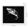 Hammerhead Shark Diamond Painting Adults Round Diamonds Pictures Crafts Kits for Home Wall Decoration 16"x20" view 2