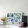 Mandala Flowers (4) Diamond Painting Adults Round Diamonds Pictures Crafts Kits for Home Wall Decoration 8"x12" view 4
