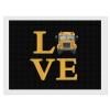 Love School Bus Diamond Painting Adults Round Diamonds Pictures Crafts Kits for Home Wall Decoration 12"x16" view 1