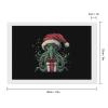 Christmas Cthulhu Diamond Painting Adults Round Diamonds Pictures Crafts Kits for Home Wall Decoration 8"x12" view 2