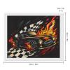Race Sports Car Diamond Painting Adults Round Diamonds Pictures Crafts Kits for Home Wall Decoration 16"x20" view 2